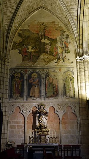 Archivo:Mural de Nicolás Francés en la capilla de Santa Teresa.