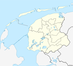 Leeuwarden ubicada en Frisia