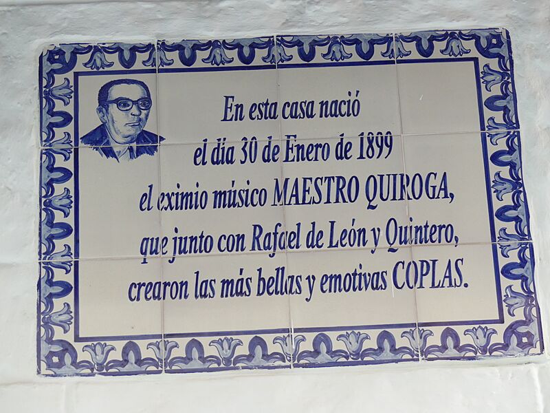Placa Maestro Quiroga