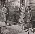 Robie with Flannery 1947