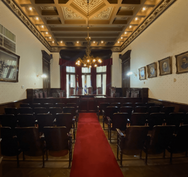 Sala de Audiencias, Palacio Piria
