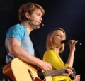 Sam Evans and Quinn Fabray