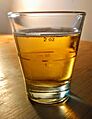Shot glass in imp. fl oz