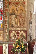 St Michael and All Angels, Hughenden, Bucks - Wall painting in chancel - geograph.org.uk - 1116588