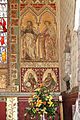 St Michael and All Angels, Hughenden, Bucks - Wall painting in chancel - geograph.org.uk - 1116588