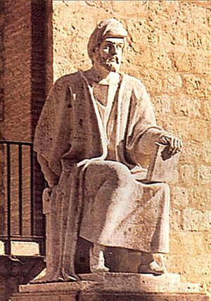 Archivo:Statue of Averroes (Córdoba) - BAE09705