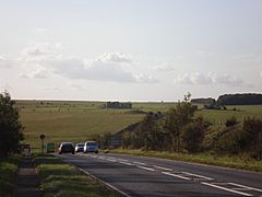 Stonehenge desde la carretera