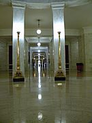 WV Capitol Center hall view