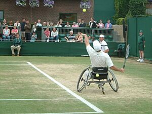 Archivo:Wimbledon 2005, Wheelchair