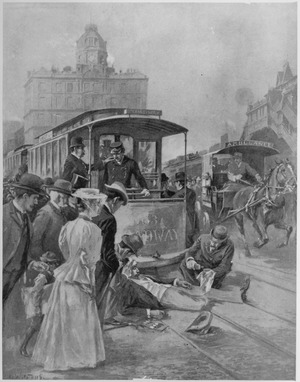 Archivo:"A Typical Cable 'Accident' on Broadway.", ca. 08-29-1895 - NARA - 513353