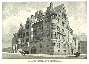 Archivo:(King1893NYC) pg155 THE CHARLES L. TIFFANY RESIDENCE. MADISON AVENUE, NORTHWEST CORNER OF SEVENTY-SECOND STREET