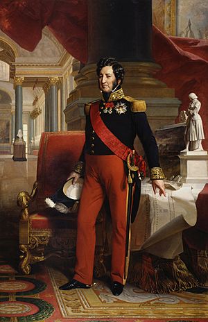 Archivo:1841 portrait painting of Louis Philippe I (King of the French) by Winterhalter
