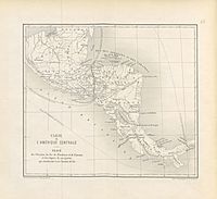 Archivo:1866 map of Central America from Une voie nouvelle à tavers l'Amérique Centrale