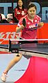 Ai Fukuhara at Table Tennis Pro Tour Grand Finals 2011