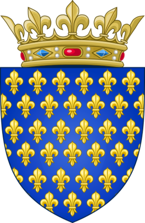 Archivo:Arms of the Kingdom of France (Ancien)