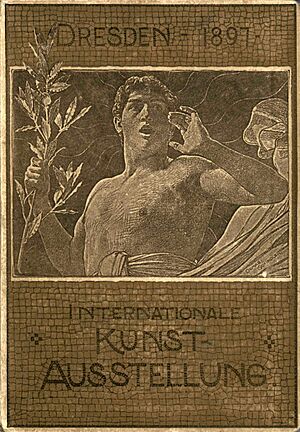 Archivo:Art exhibition, dresden 1897