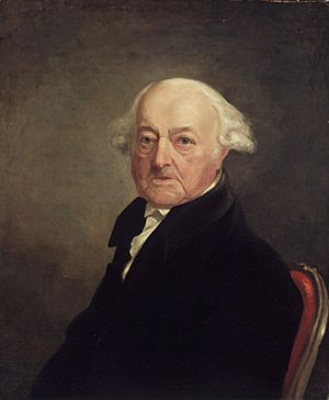 Archivo:Brooklyn Museum - Portrait of John Adams - Samuel Finley Breese Morse - overall