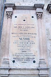 Archivo:Burgos - Convento de San José y Santa Ana 2
