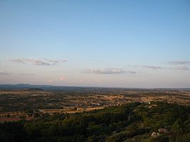 Vista de Cerezal desde el Teso de Peñahorcada