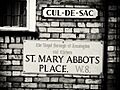 Cul de sac abbots place