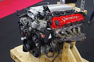 Archivo:Dodge Viper Engine - coté gauche