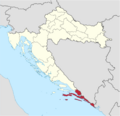Dubrovačko-neretvanska županija in Croatia