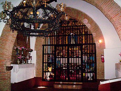 Ermita de la Virgen del Castillo (Chillón, Ciudad Real). Interior del Templo