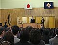 Graduation day stage (crop)