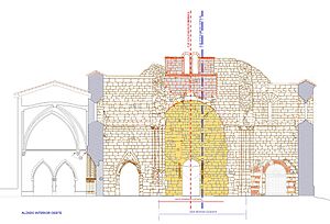 Archivo:Hastial Colegiata de Valladolid