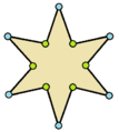 Hexagonal star dodecagon