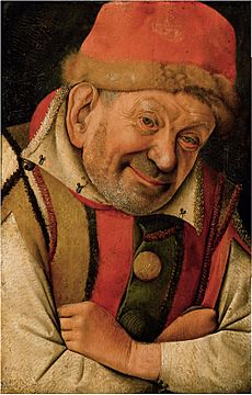 Archivo:Jean Fouquet- Portrait of the Ferrara Court Jester Gonella