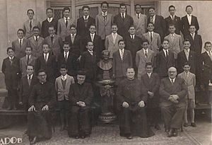 Archivo:Jorge Mario Bergoglio attended a salesian school between 1948 and 1949