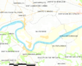 Map commune FR insee code 33485