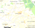 Map commune FR insee code 53271