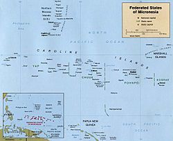 Archivo:Map of the Federated States of Micronesia CIA