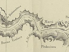 Archivo:Pishuinco en el Mapa de la Expedicion de Francisco Vidal Gormaz