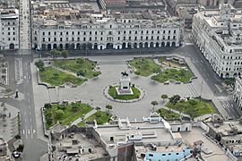 Plaza San Martín, Lima Peru