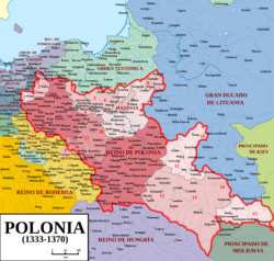 Archivo:Polska 1333 - 1370-es