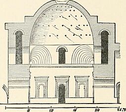 Restored Plan Palace of Ardashir Firuzabad Iran 1905