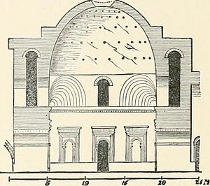 Archivo:Restored Plan Palace of Ardashir Firuzabad Iran 1905