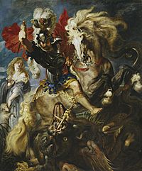Rubens - San Jorge y el Dragón (Museo del Prado, 1605).jpg