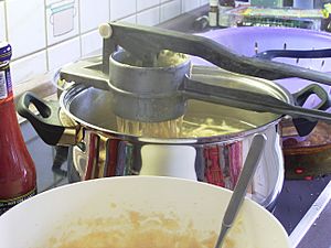 Archivo:Spätzlepresse2