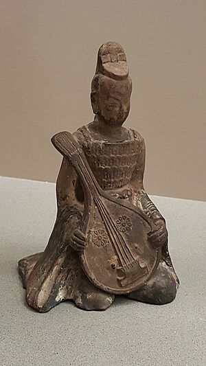 Archivo:Sui dynasty pipa player