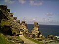 Tintagel Castle Summer 2004 - geograph.org.uk - 10533