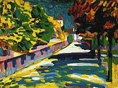 Vassily Kandinsky, 1908 - Autumn in Bavaria
