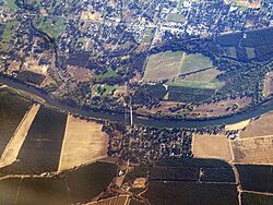 Aerial view of Tehama, California, September 2022.JPG