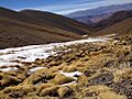 Arroyos congelados - Abra del Acay. Salta