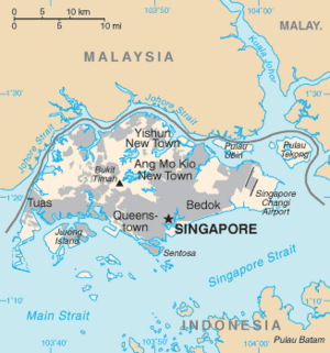 Archivo:CIA World Factbook map of Singapore (English)