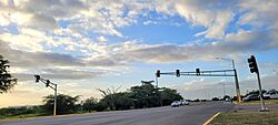 Carretera PR-161, intersección con la carretera PR-153, Santa Isabel, Puerto Rico.jpg
