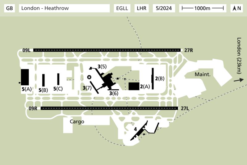 EGLL Layout